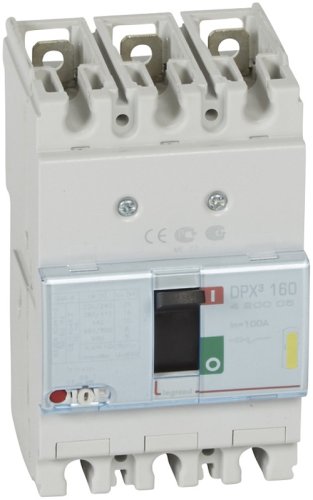 Выключатель автоматический в литом корпусе Legrand DPX3 160 3п 100А 16кА фото Выключатель автоматический в литом корпусе Legrand DPX3 160 3п 100А 16кА картинка